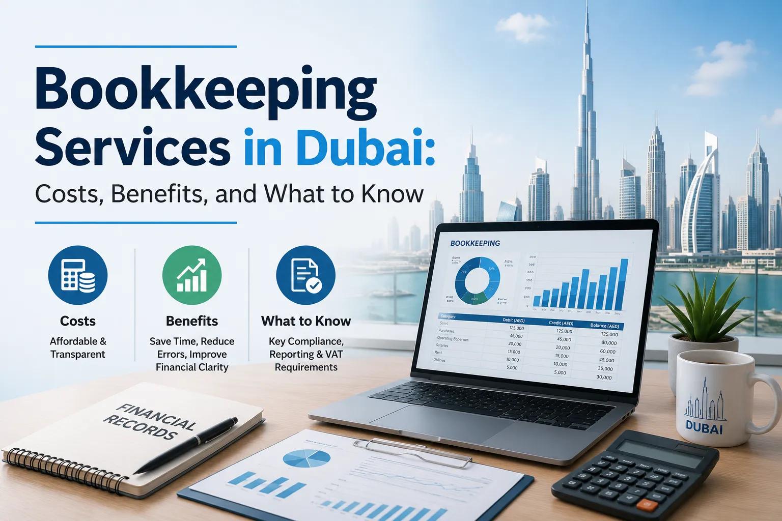Bookkeeping Services in Dubai: Costs, Benefits, and What to Know